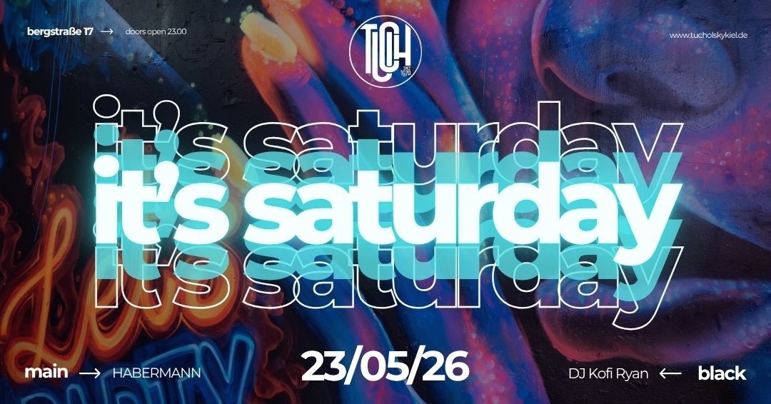 🔥🎧 IT’S SATURDAY – Pfingst Edition 🎧🔥 